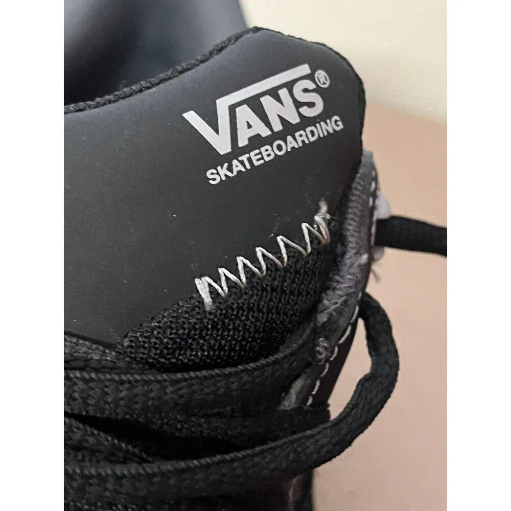Vans Skate Wayvee Shoe Mens Size US 11 Black Skateboard Sneakers Popcush EUC